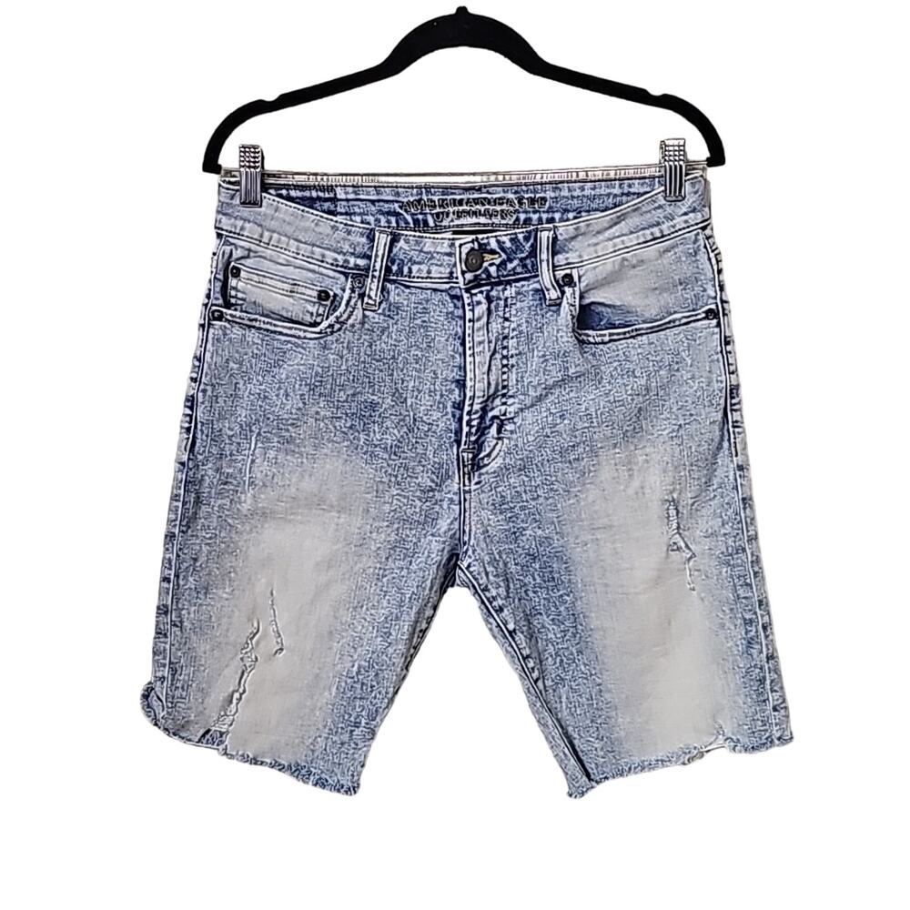 American Eagle Extreme Flex Mens Cutoff Distressed Jean Shorts Size 32